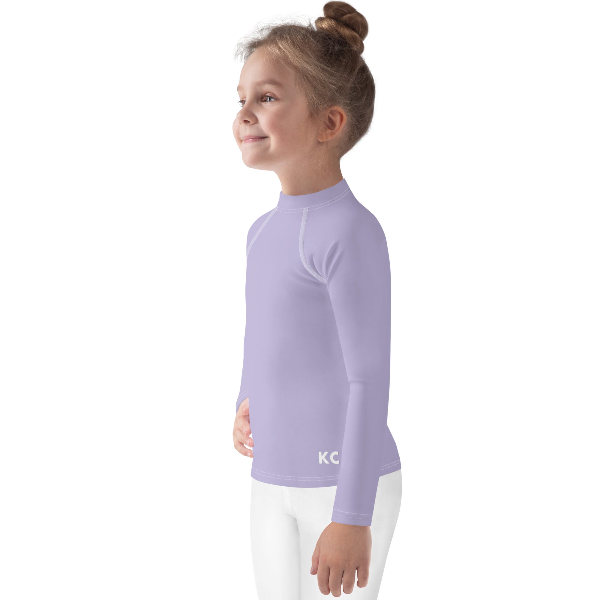 Kids Rash Guard- Lavender