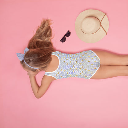 Kids Swimsuit- Mermaid Blue