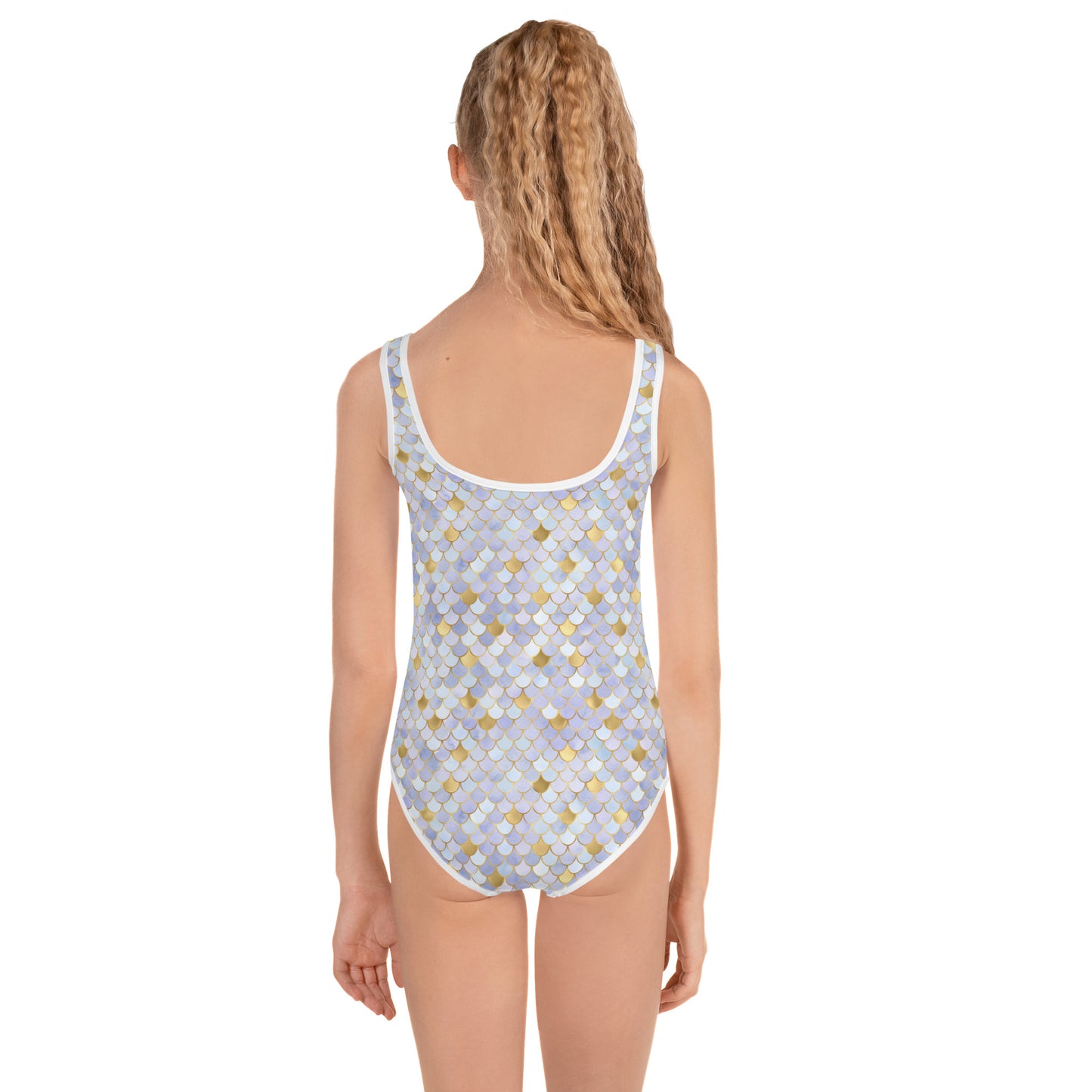 Kids Swimsuit- Mermaid Blue