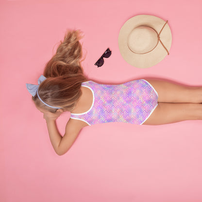 Kids Swimsuit- Mermaid Pink