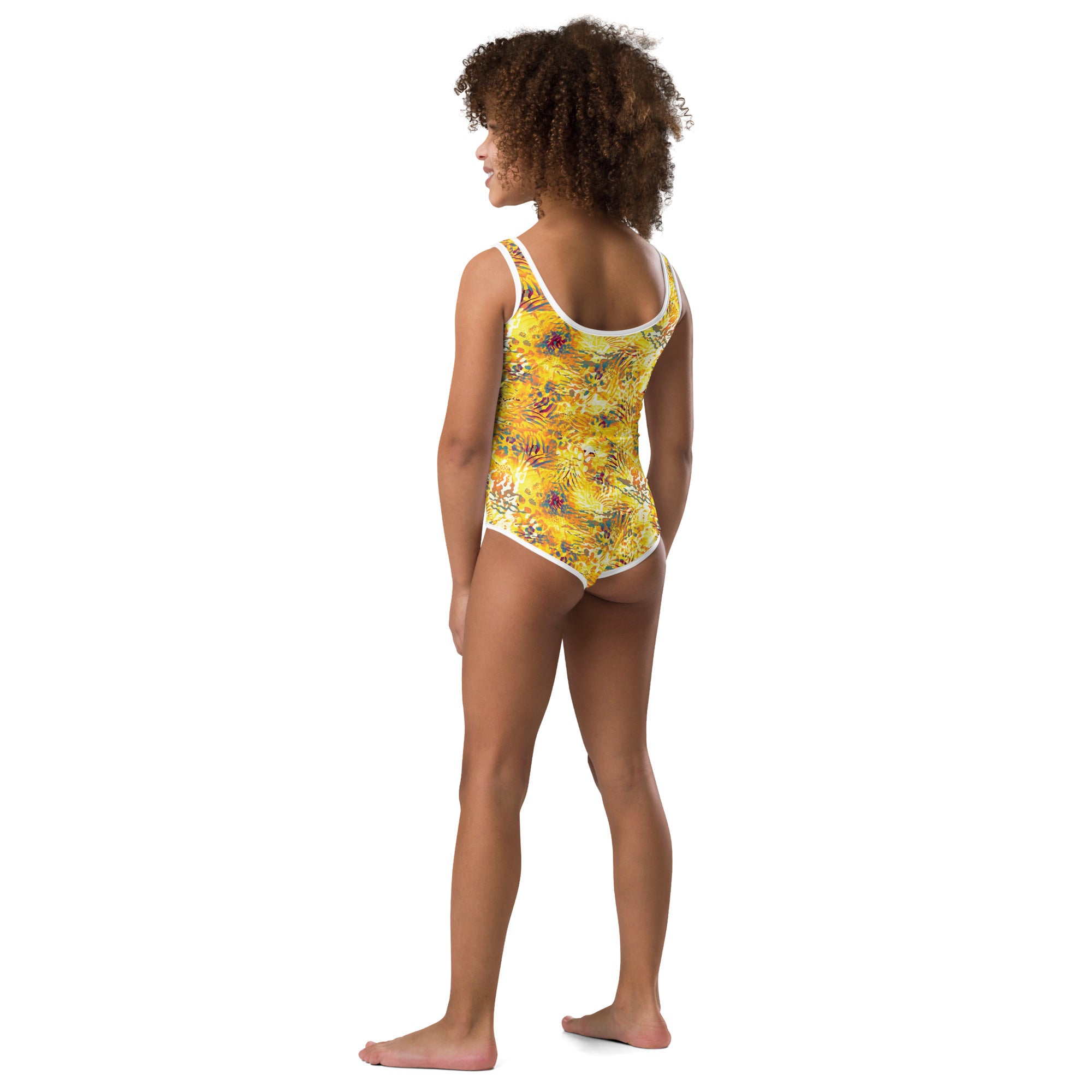 Kids Swimsuit- Wilderness Design 03