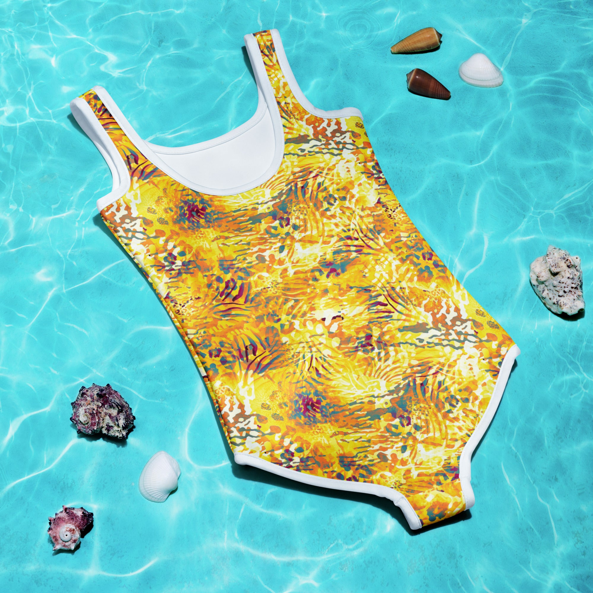 Kids Swimsuit- Wilderness Design III