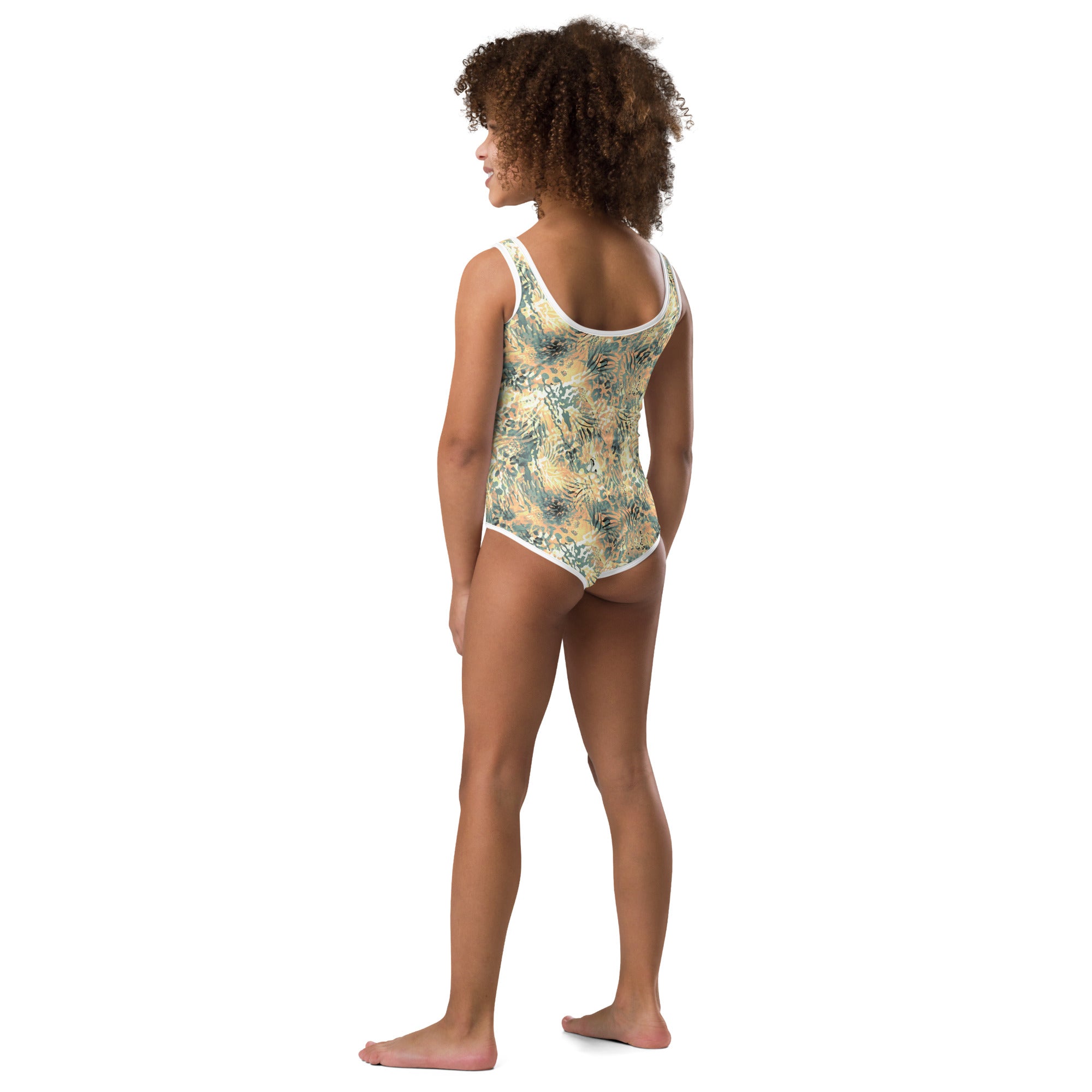 Kids Swimsuit- Wilderness Design IV