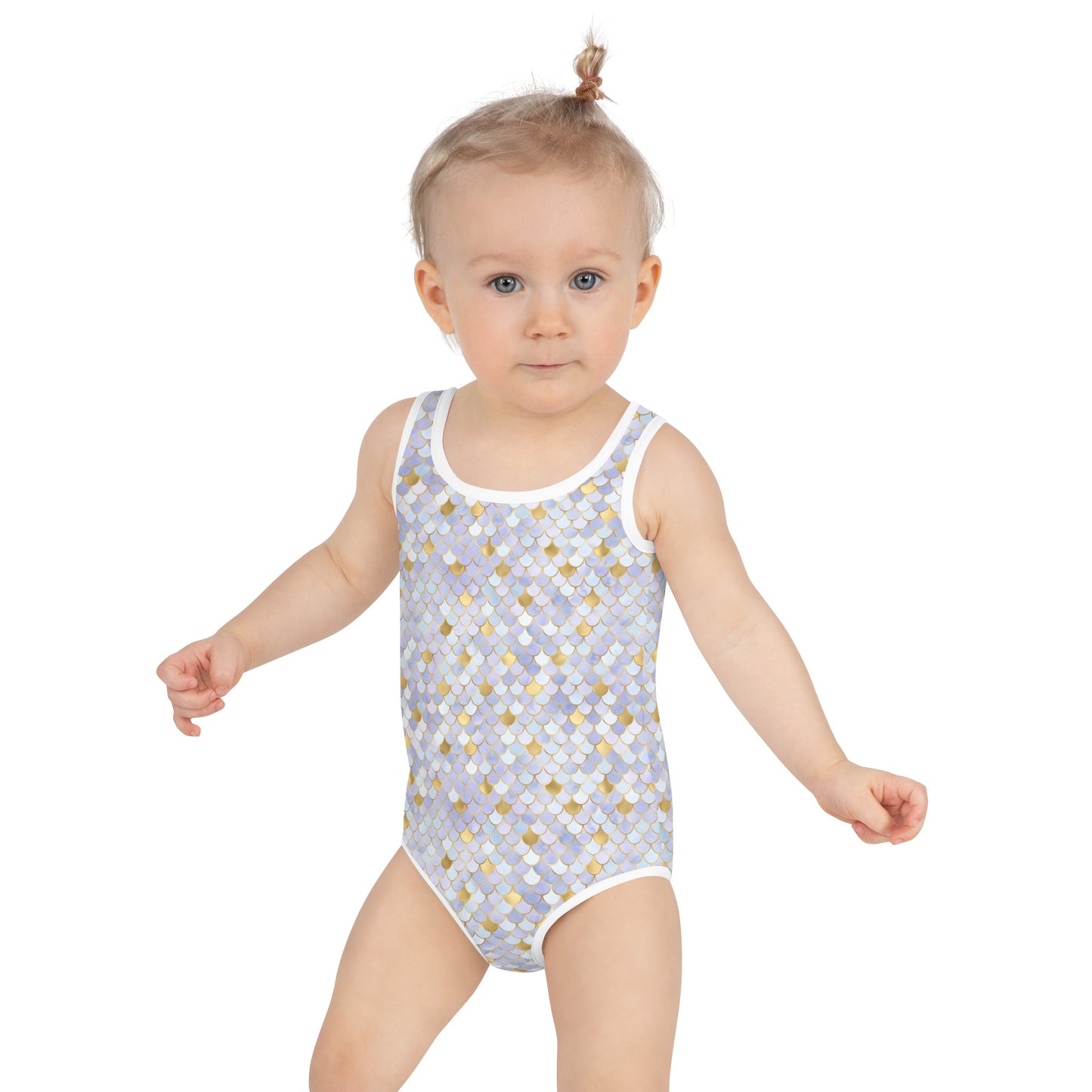 Kids Swimsuit- Mermaid Blue