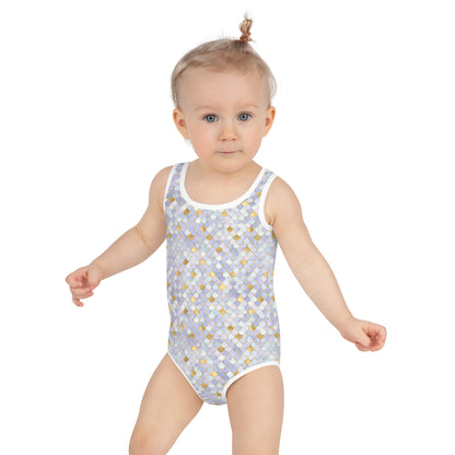 Kids Swimsuit- Mermaid Blue