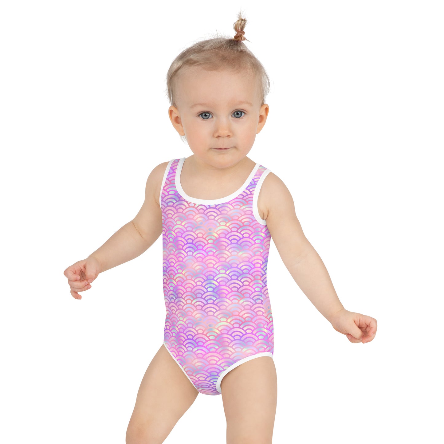 Kids Swimsuit- Mermaid Pink