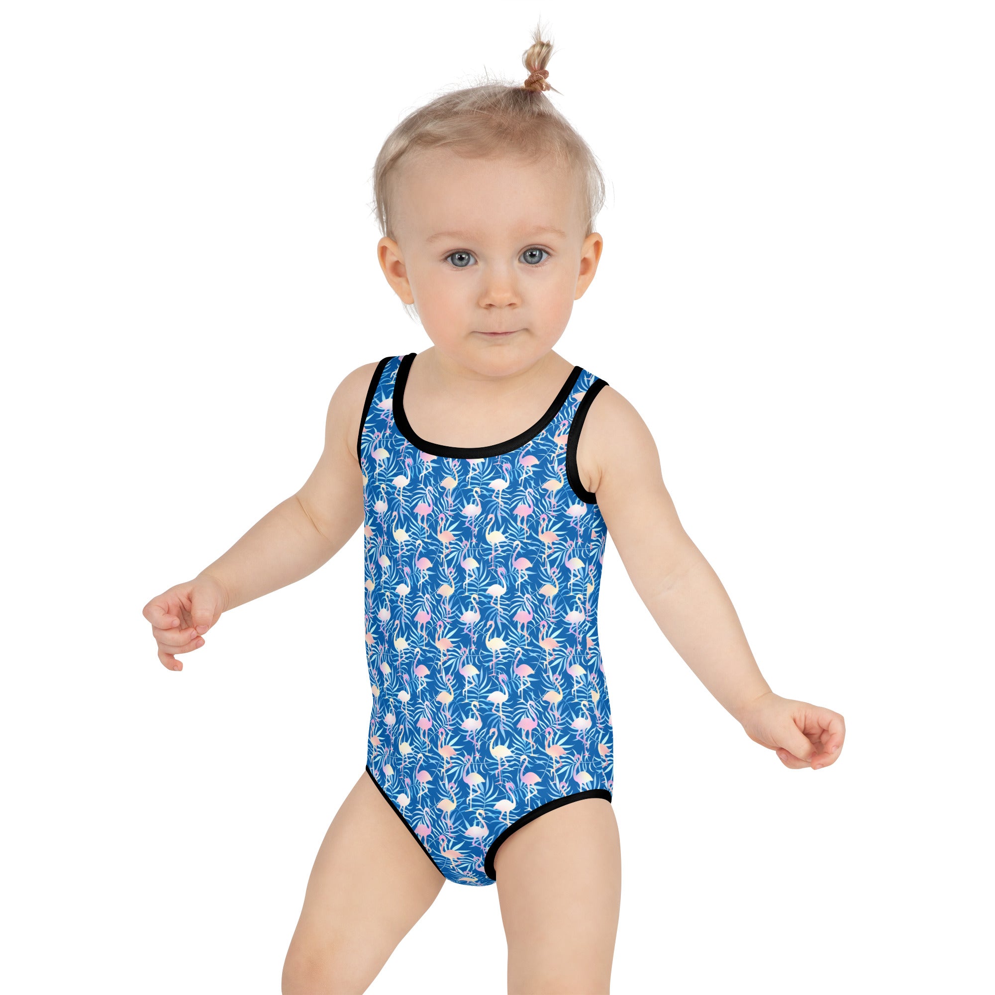 Kids Swimsuit- Summer Flamingo