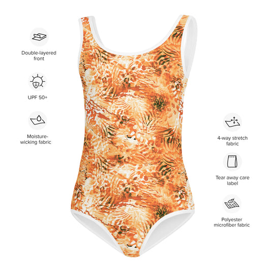 Kids Swimsuit- Wilderness Design III