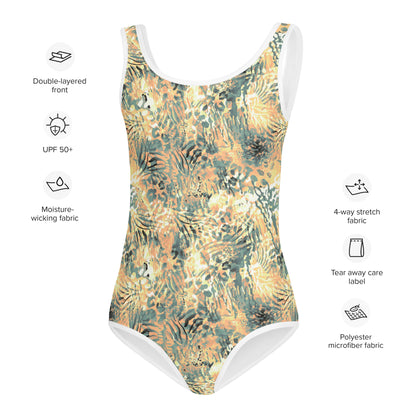 Kids Swimsuit- Wilderness Design IV