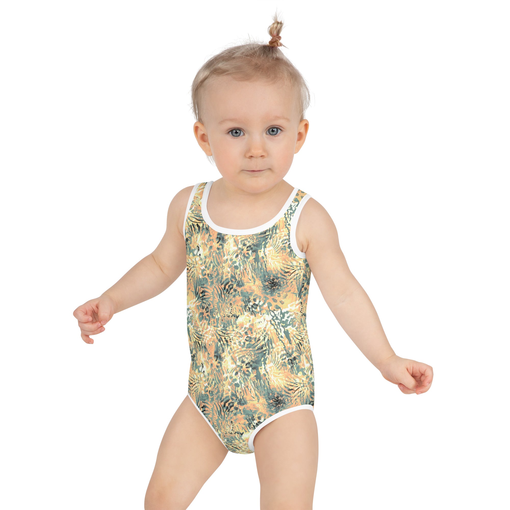 Kids Swimsuit- Wilderness Design 04