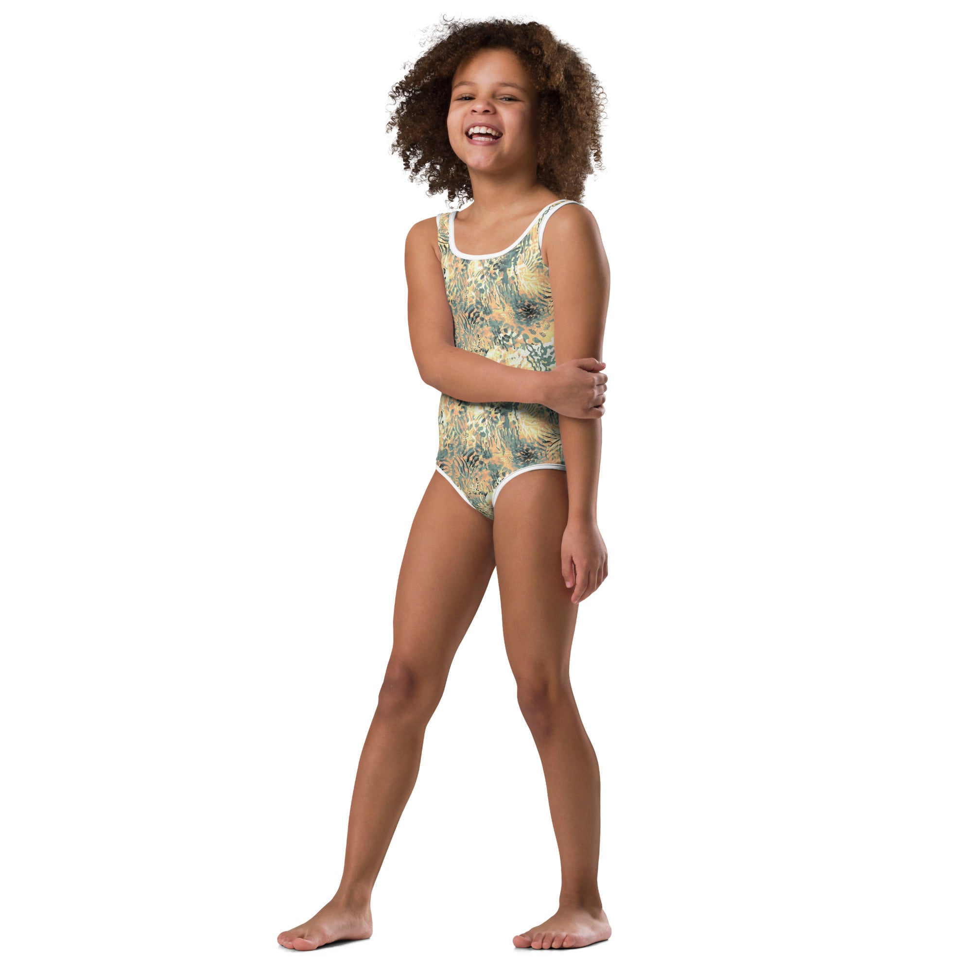 Kids Swimsuit- Wilderness Design IV