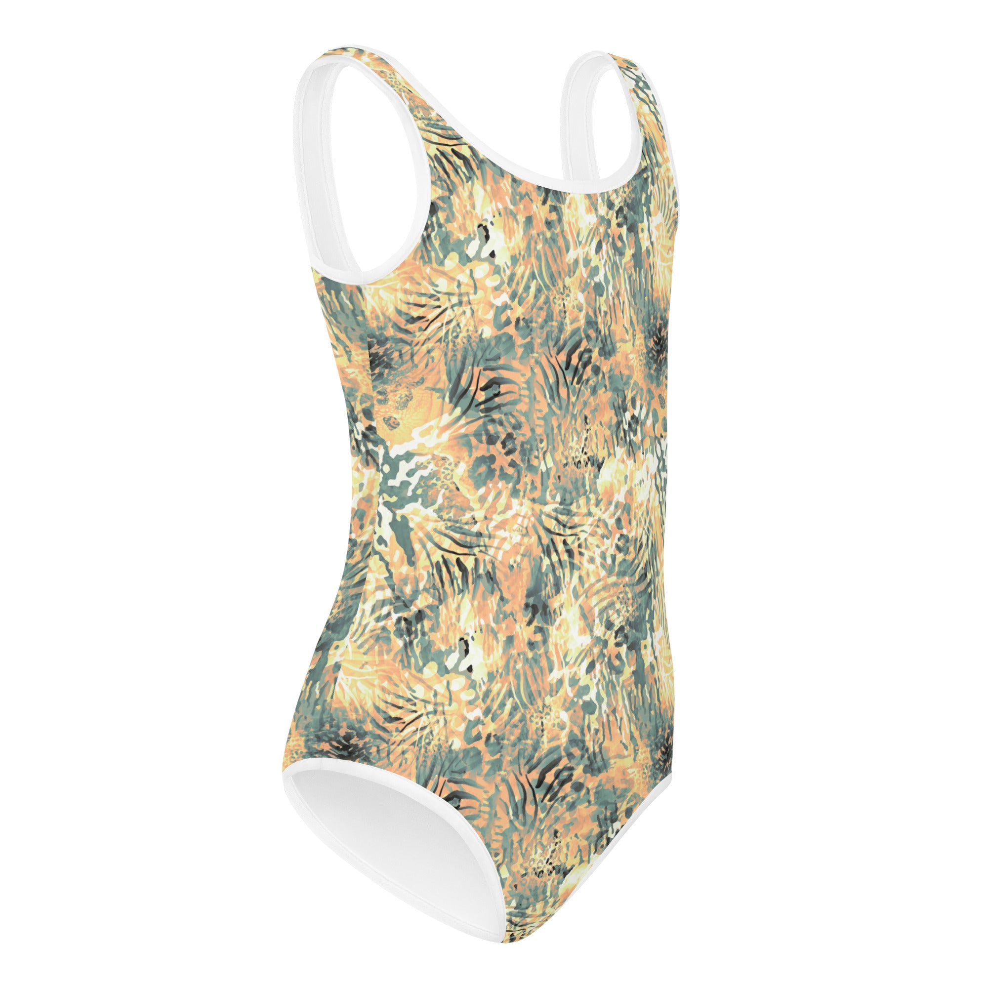 Kids Swimsuit- Wilderness Design IV