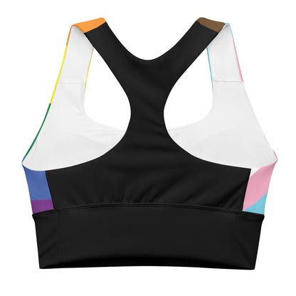 Longline sports bra- Progress Pride