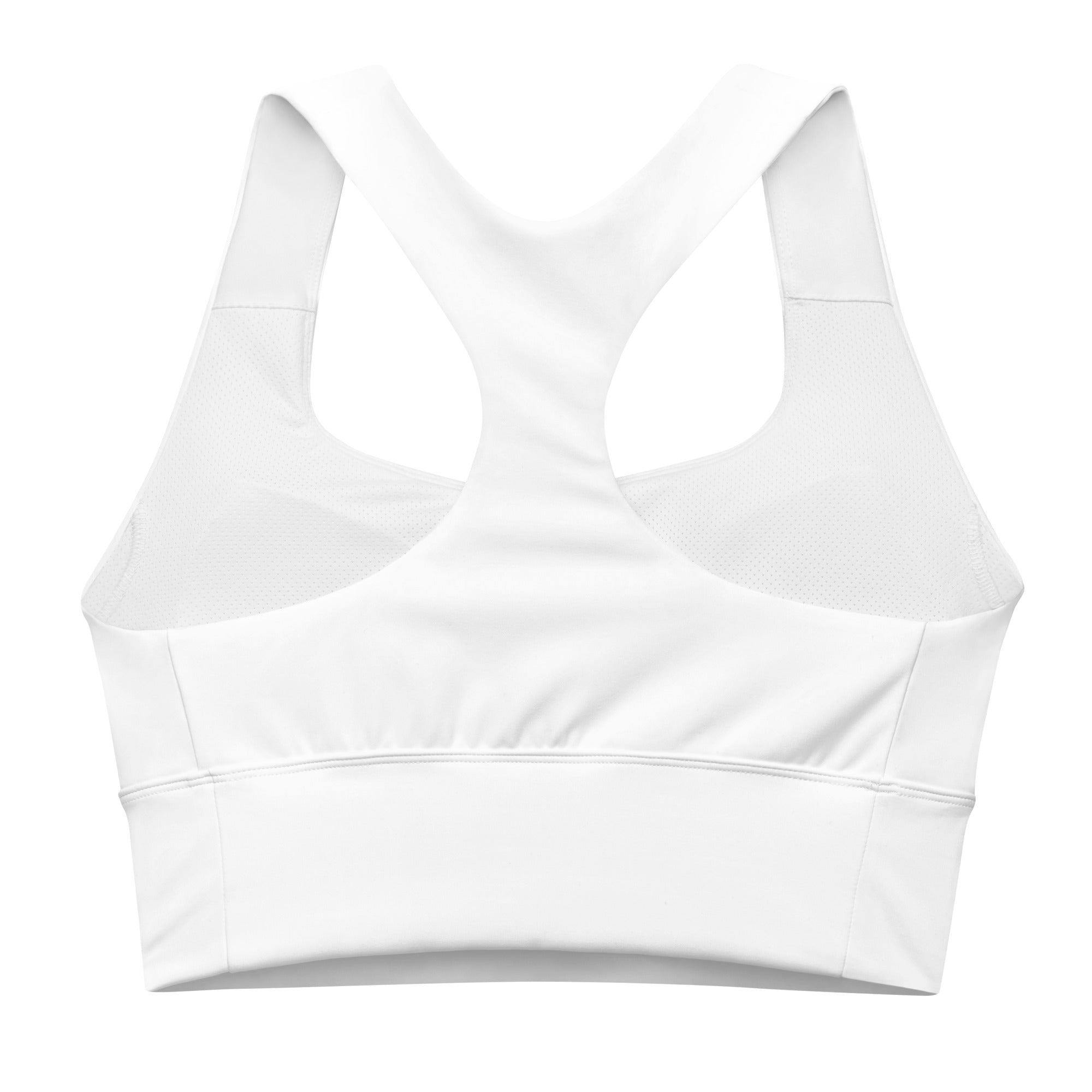 Longline sports bra- White