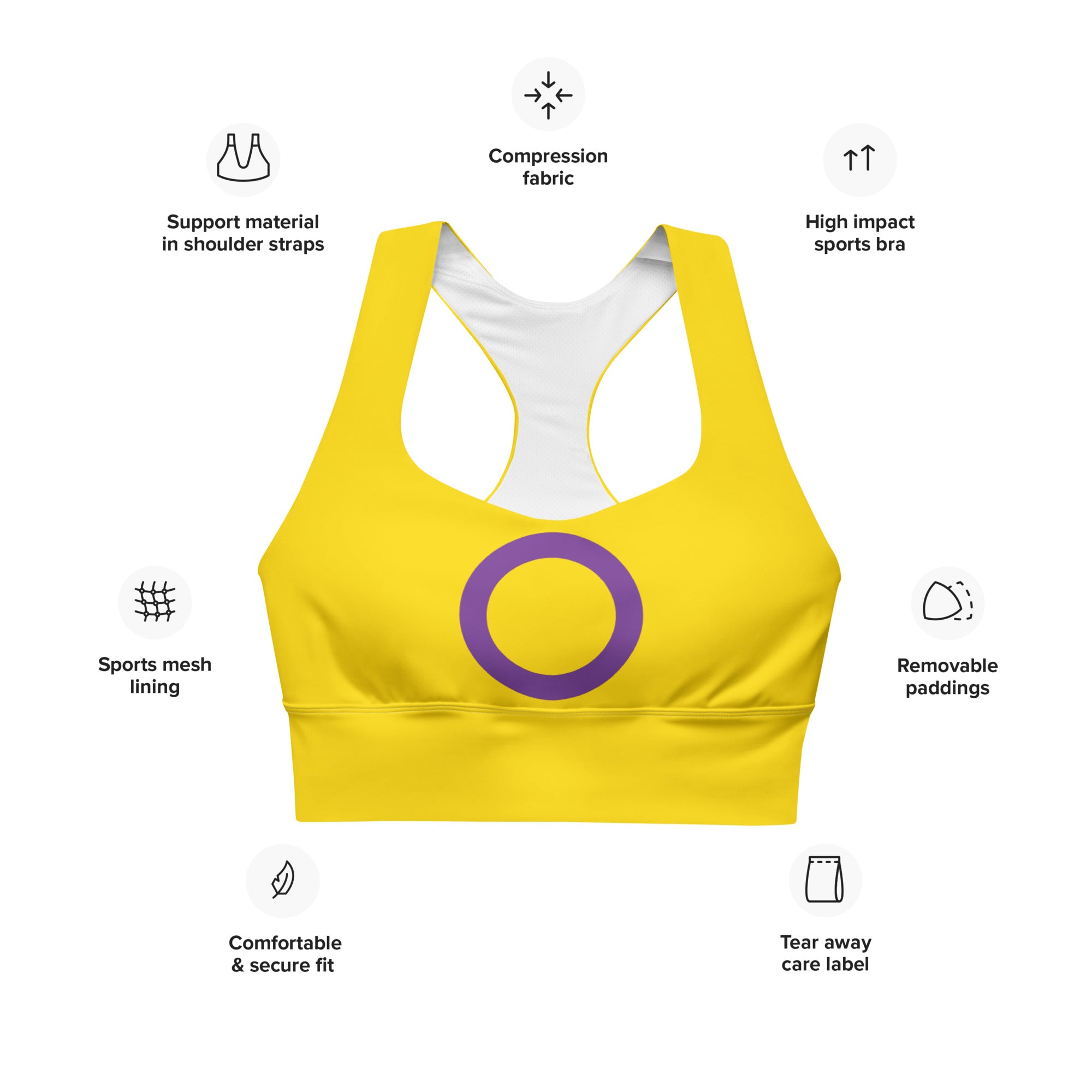 Longline sports bra- Intersex