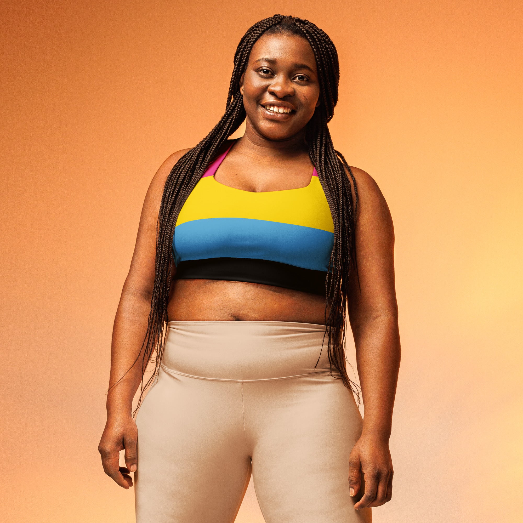 Longline sports bra- Pansexual