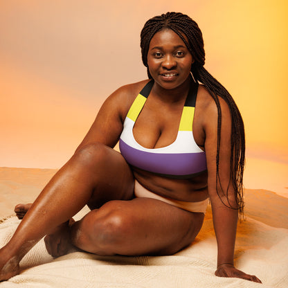 Longline sports bra- Nonbinary