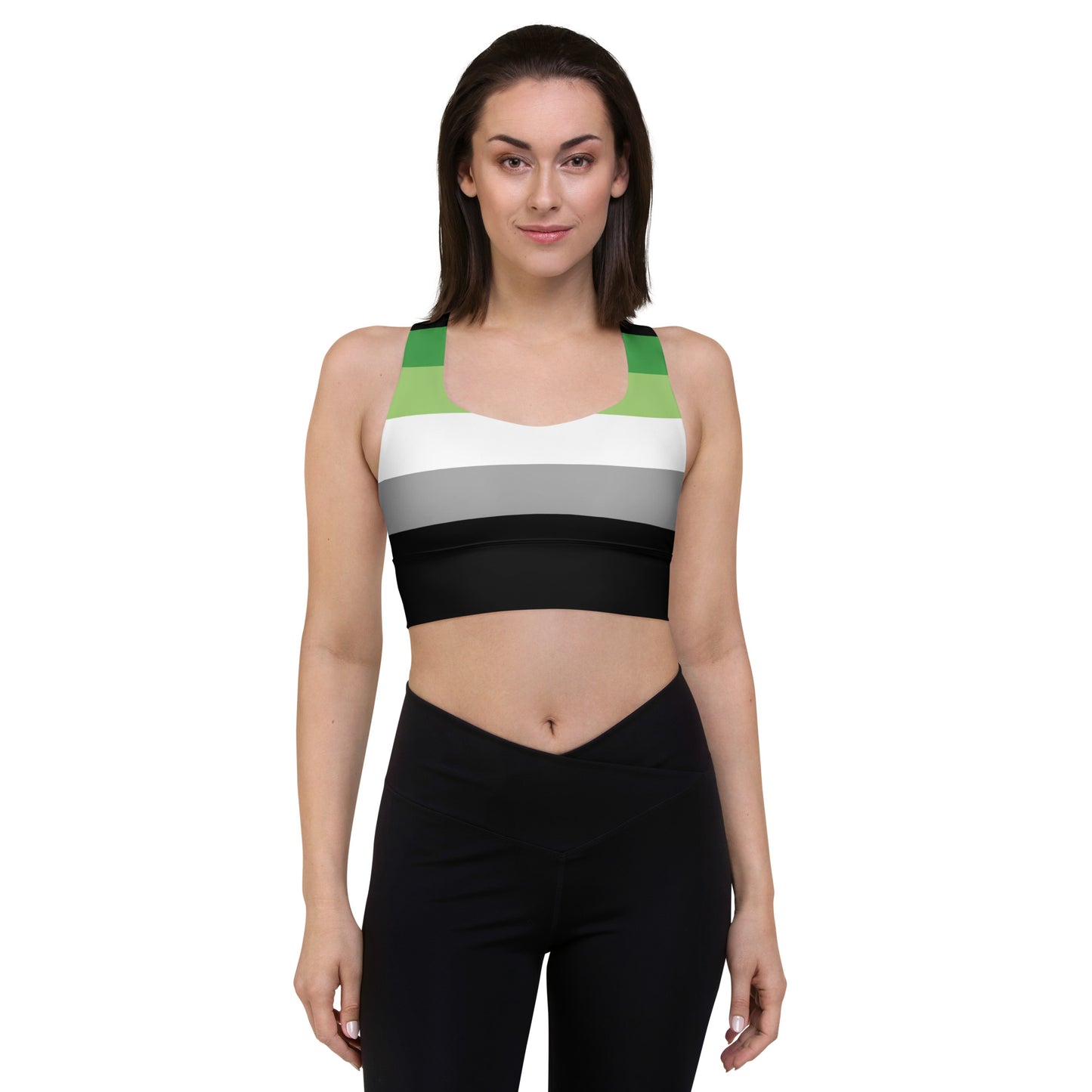 Longline sports bra- Aromantic