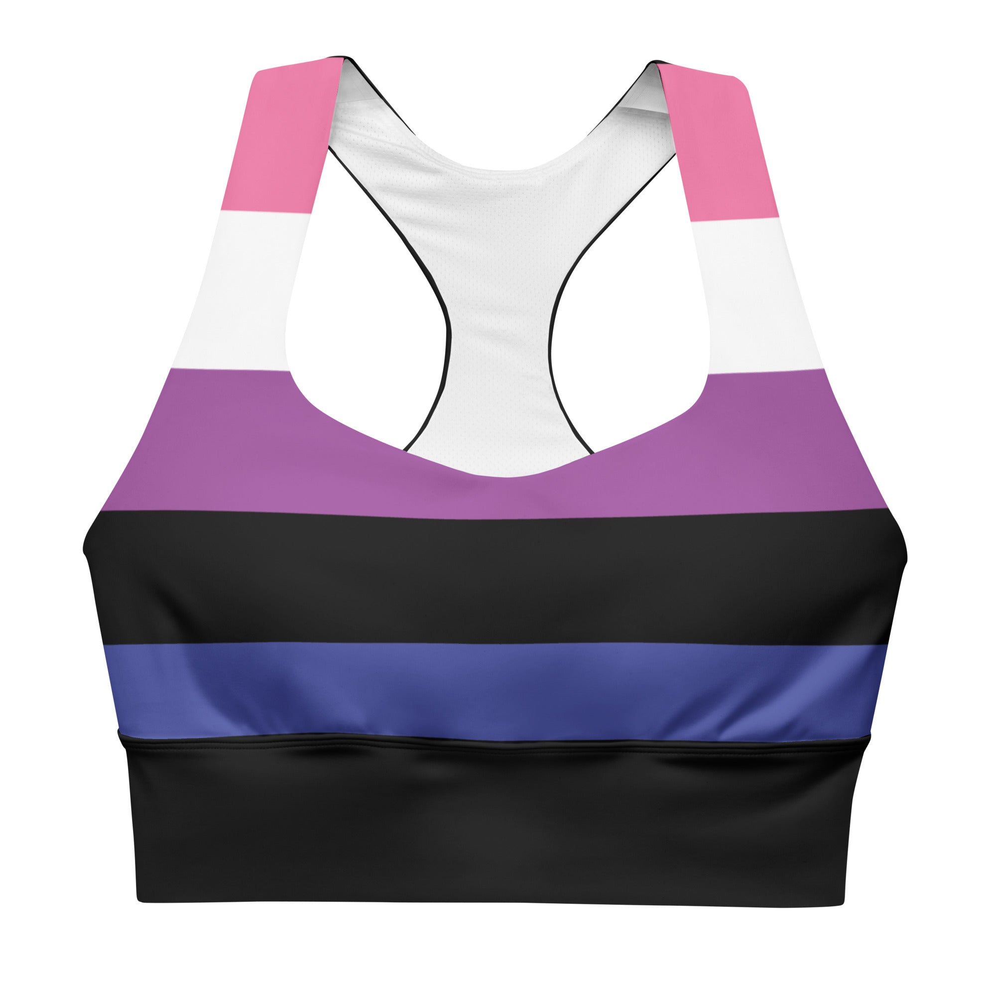 Longline sports bra- Genderfluid