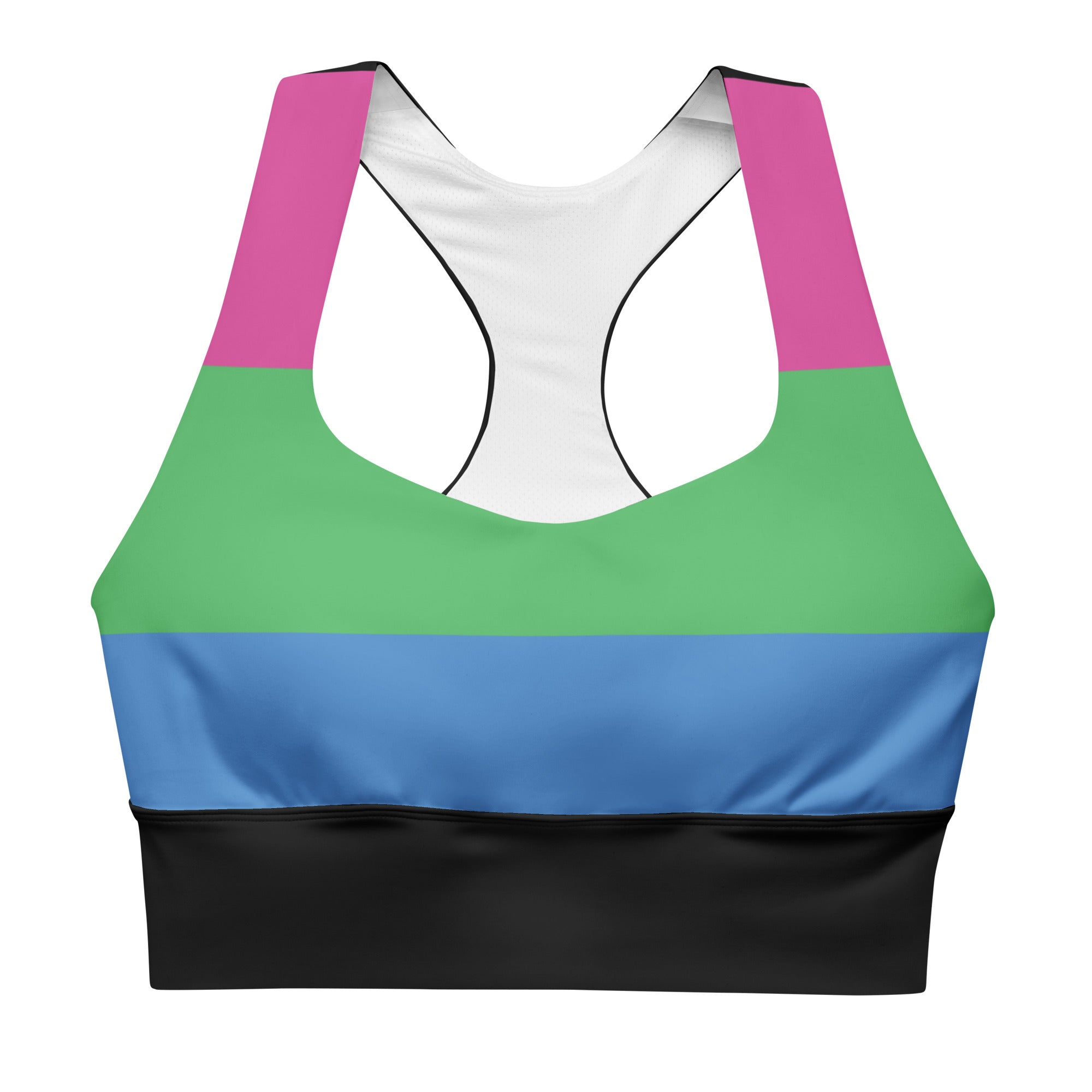 Longline sports bra- Polysexual