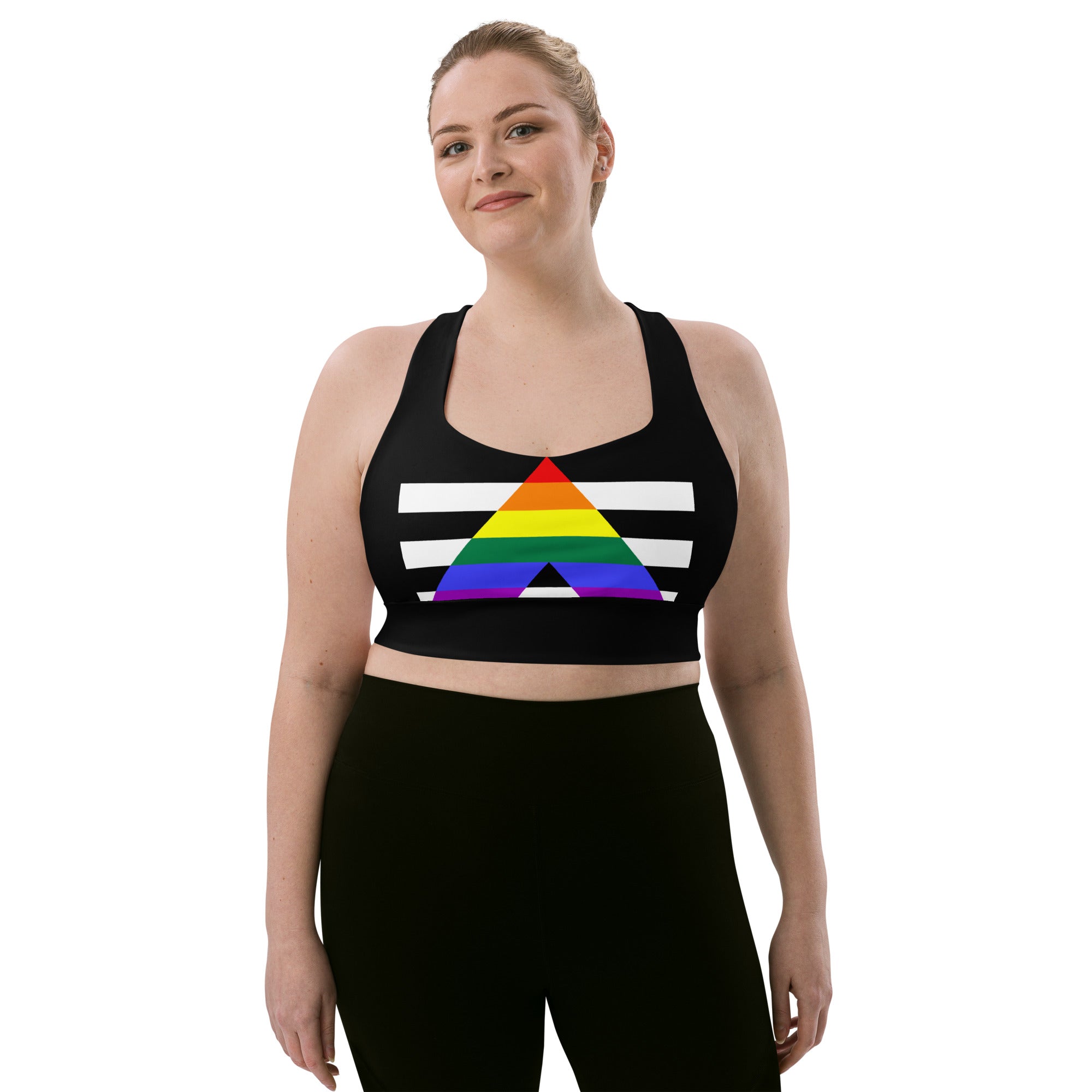 Longline sports bra- Straight ally