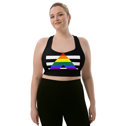 Longline sports bra- Straight ally