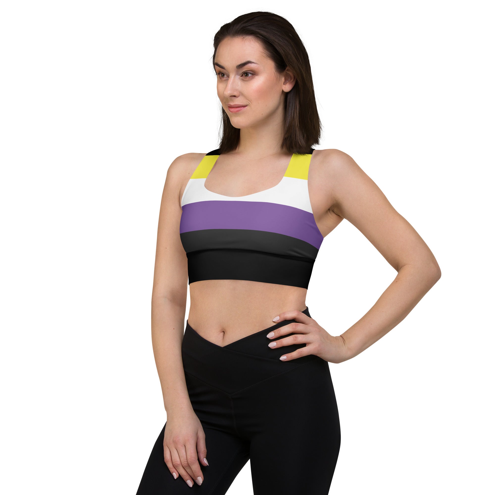 Longline sports bra- Nonbinary