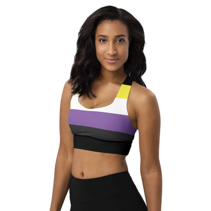 Longline sports bra- Nonbinary