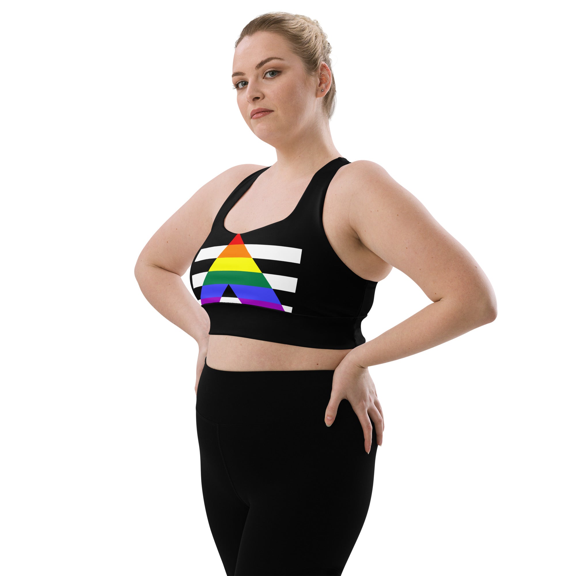 Longline sports bra- Straight ally