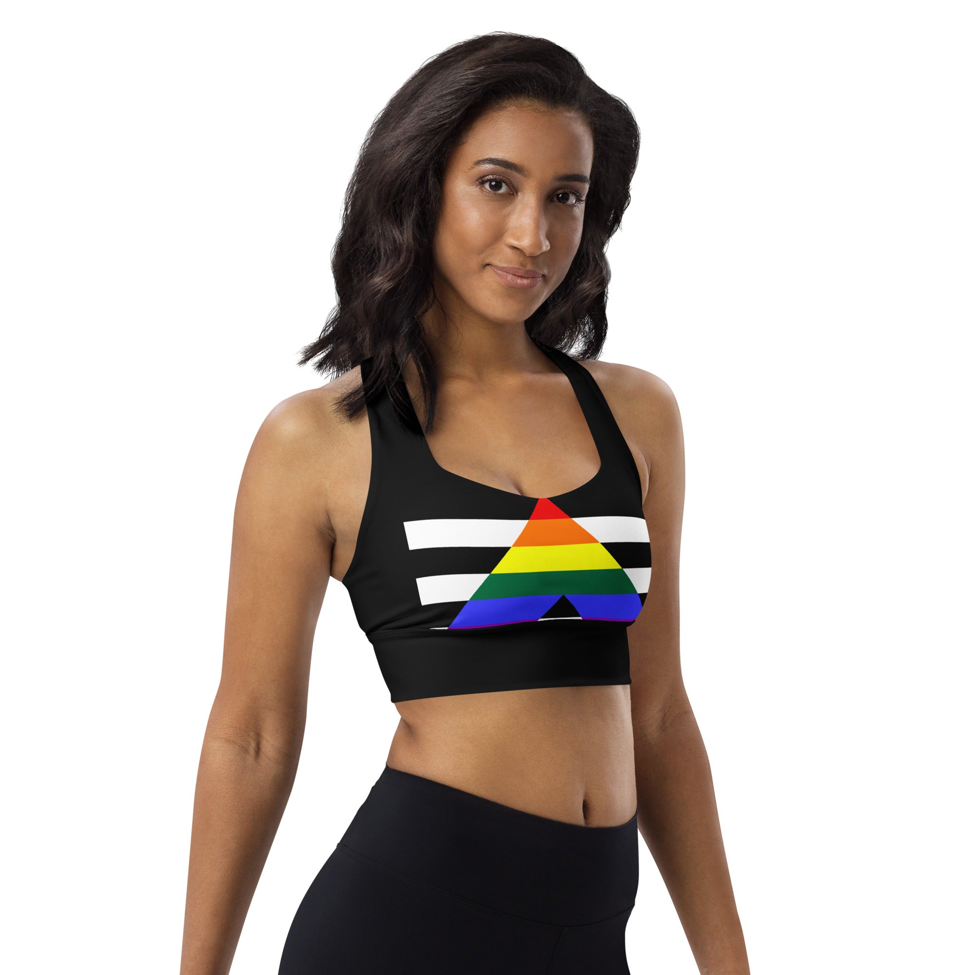 Longline sports bra- Straight ally