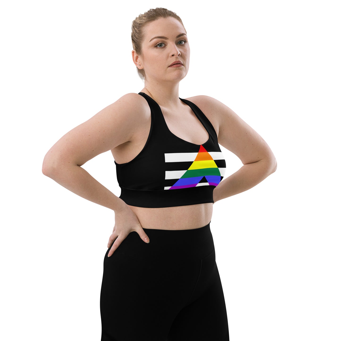 Longline sports bra- Straight ally