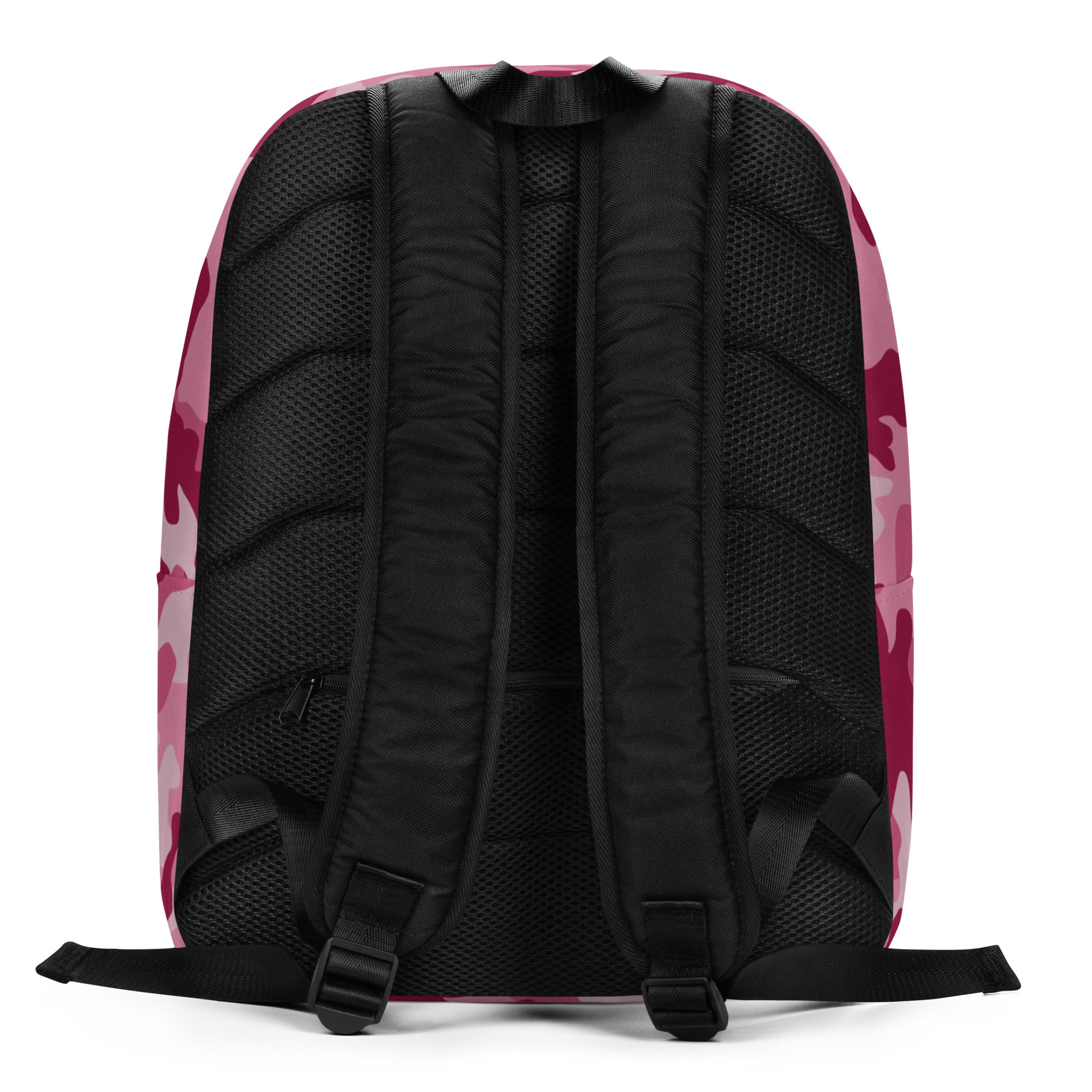 Minimalist Backpack- Camo Dark Pink