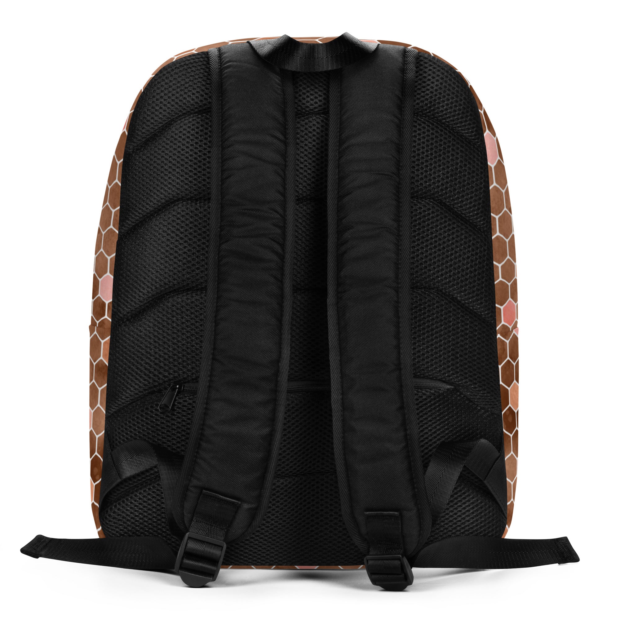 Minimalist Backpack- Honeycomb Brown