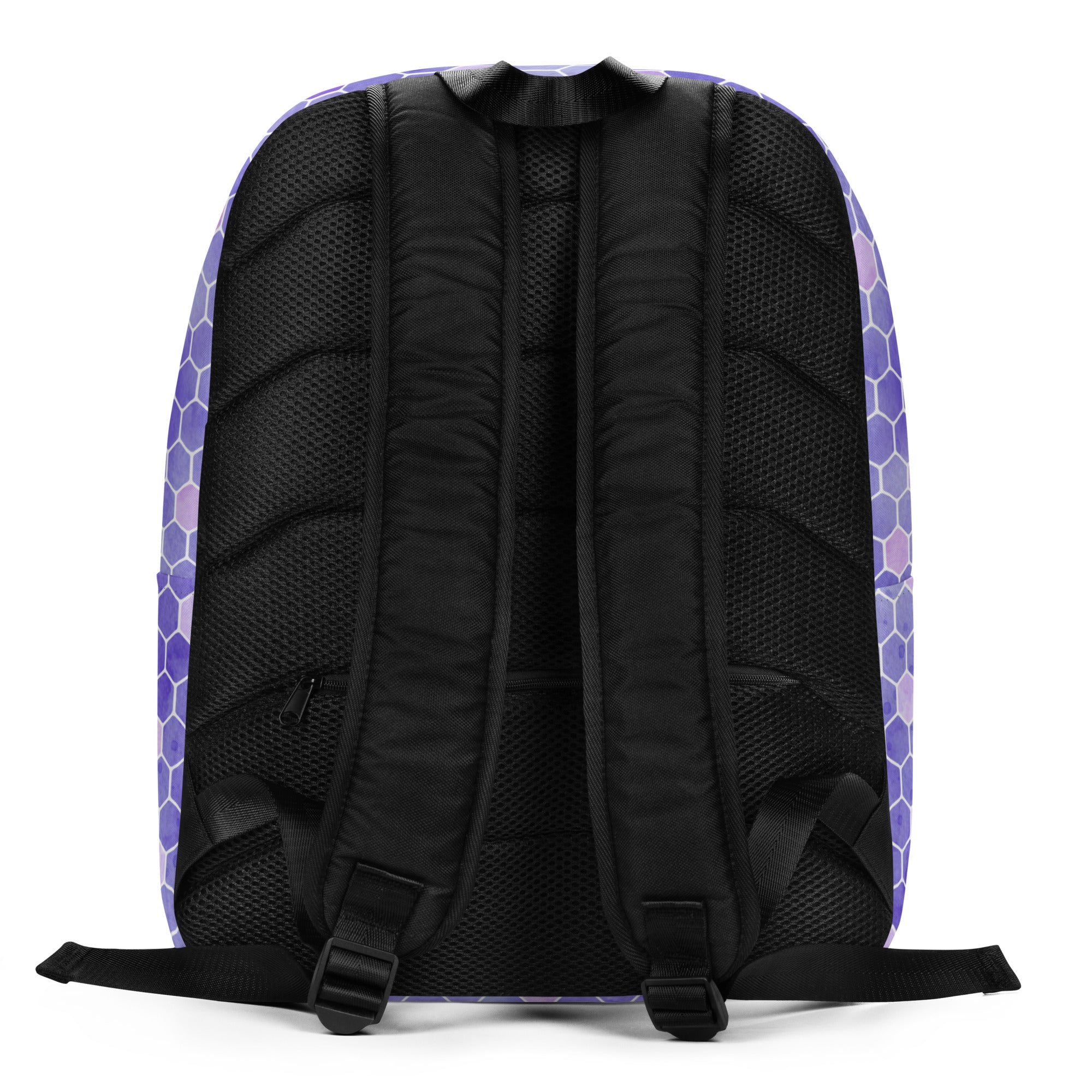 Minimalist Backpack- Honeycomb Purple