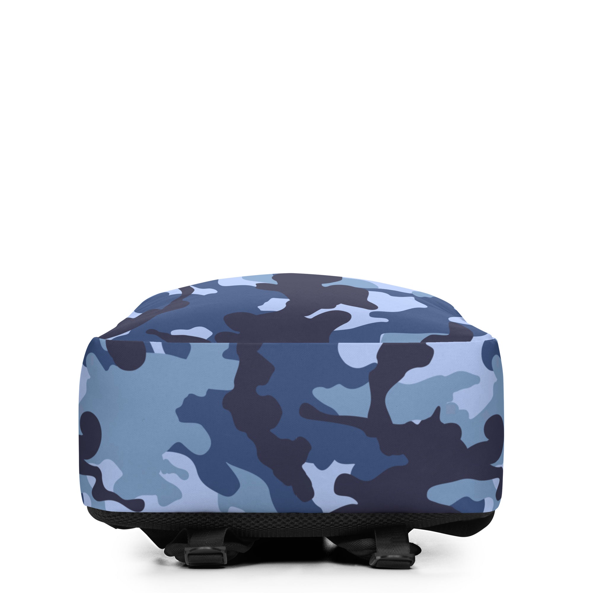 Minimalist Backpack- Camo Blue And Black