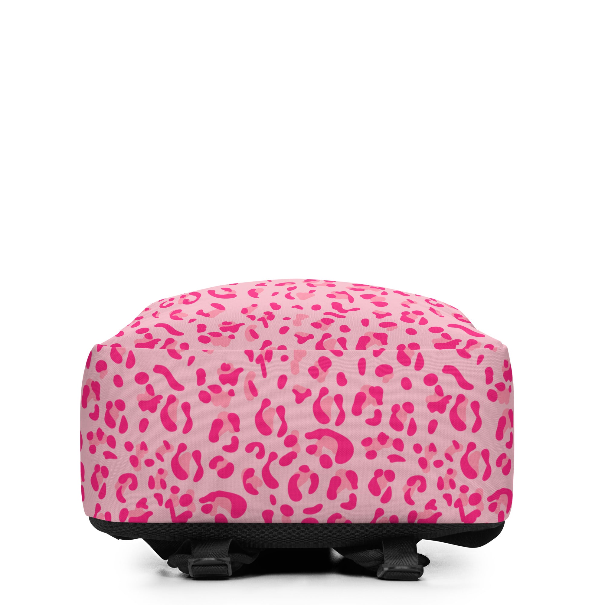 Minimalist Backpack- Leopard Print Light Light Pink