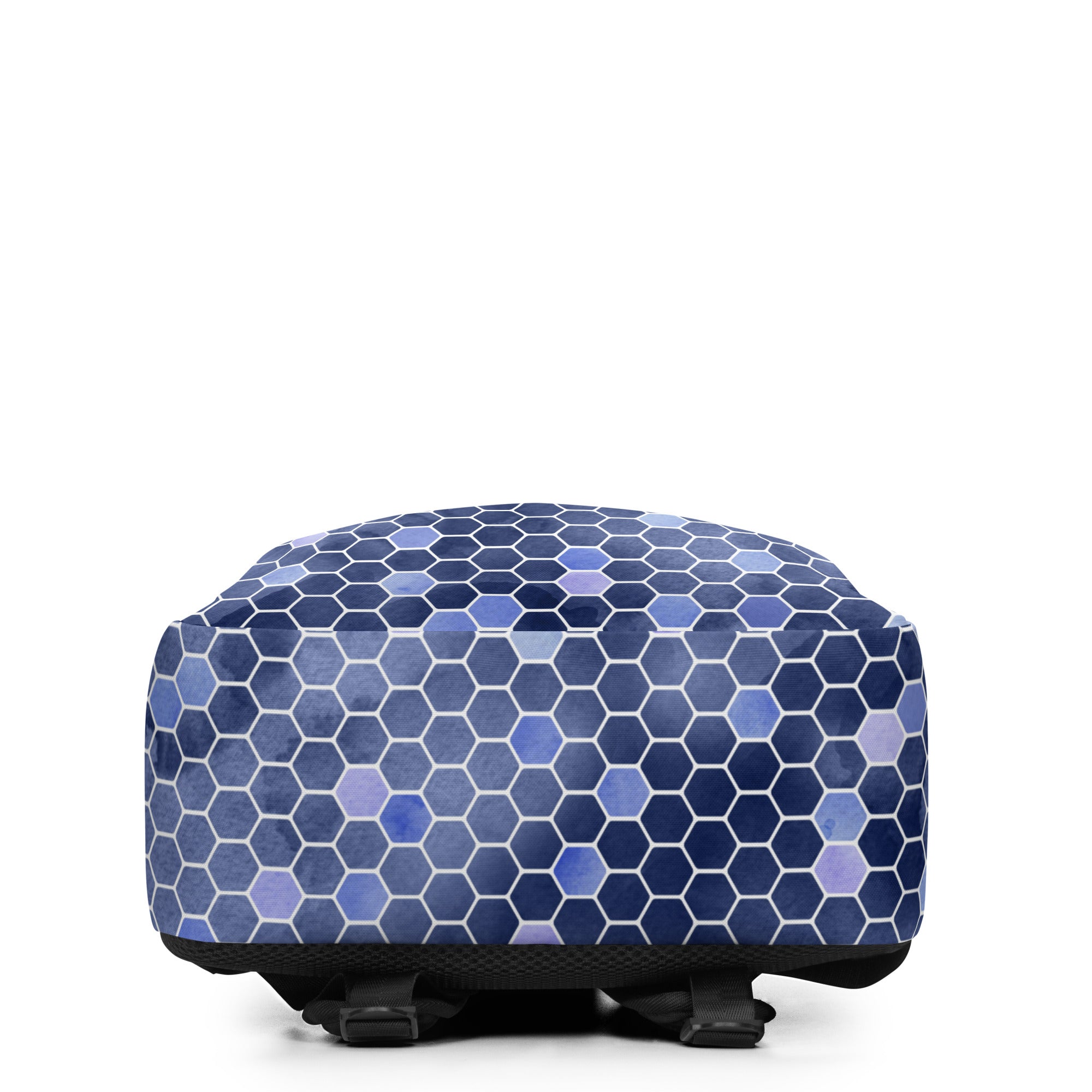 Minimalist Backpack- Honeycomb Blue