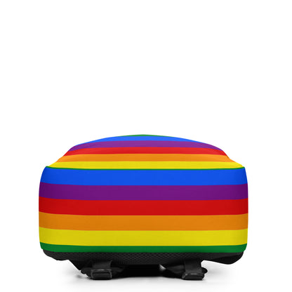 Minimalist Backpack- Pride Rainbow