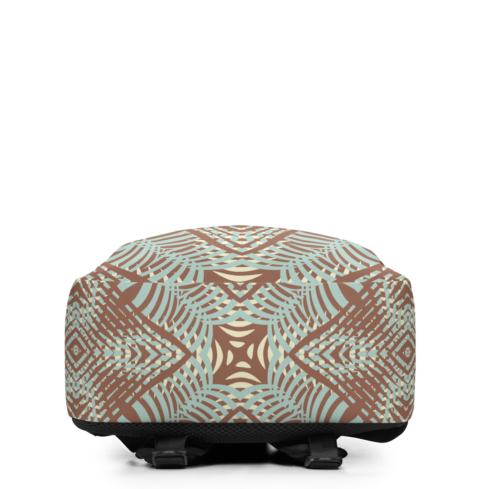 Minimalist Backpack- African Motif Pattern 02