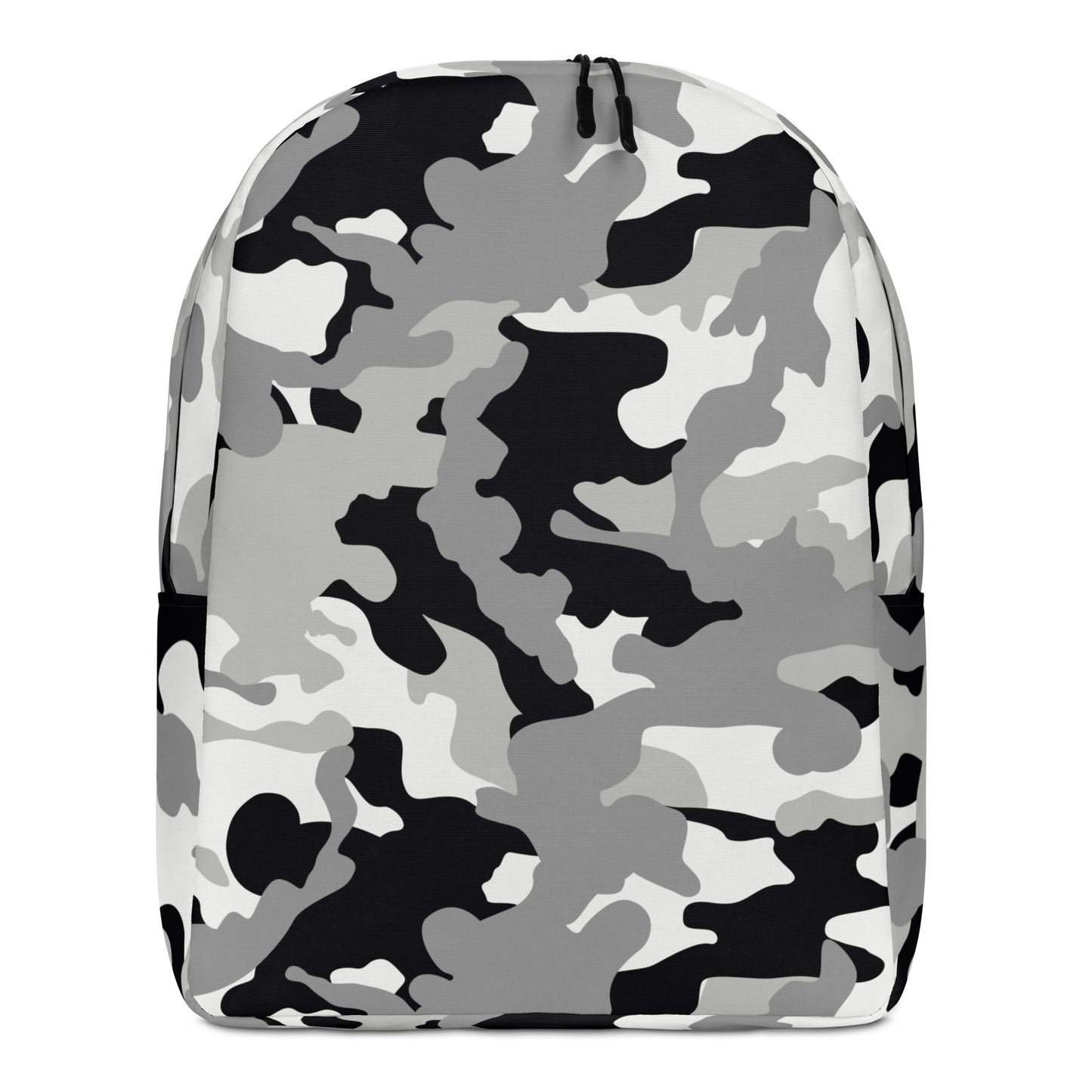 Minimalist Backpack- Camo Black And Grey