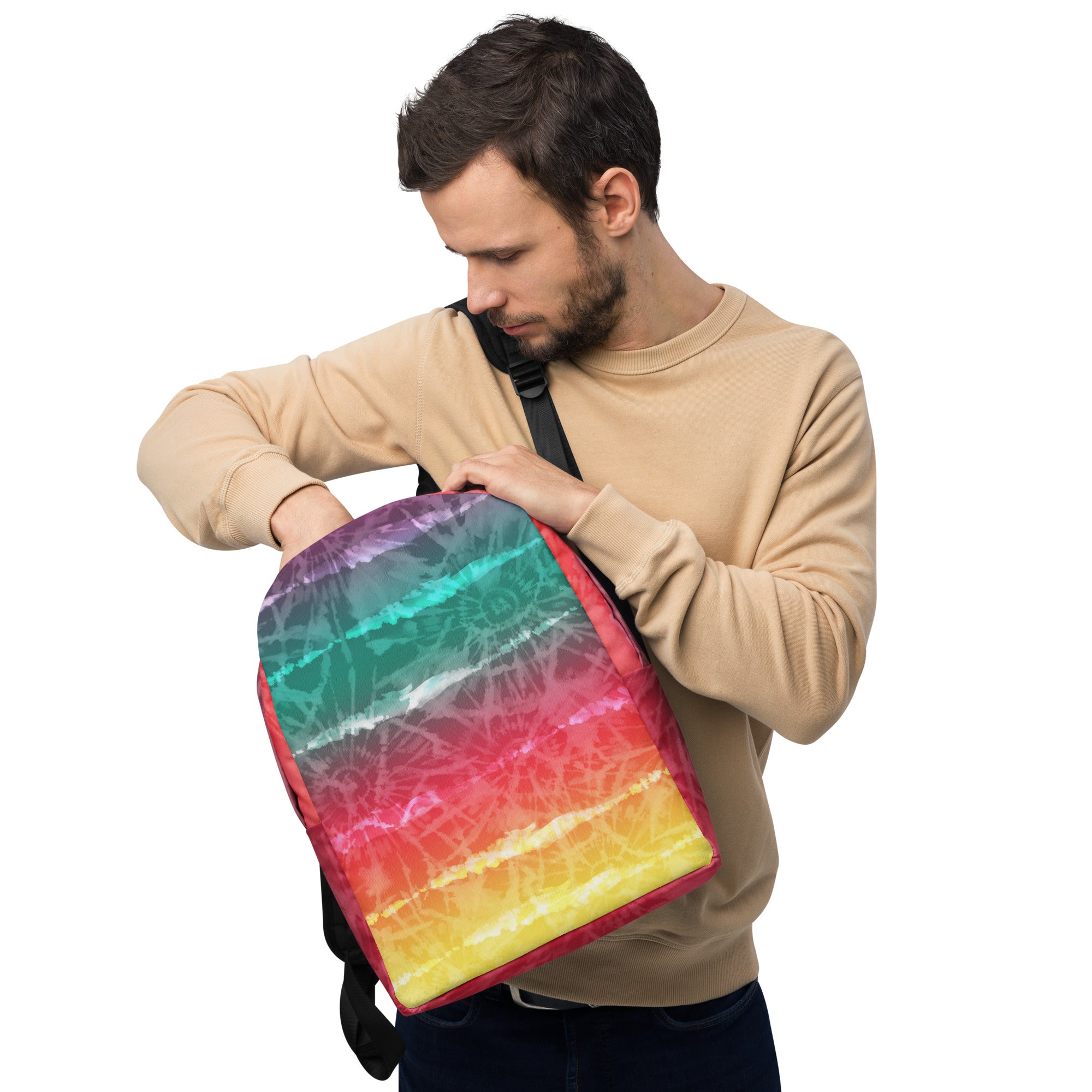 Minimalist Backpack- Tie Dye