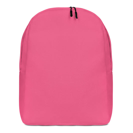 Minimalist Backpack- Pink