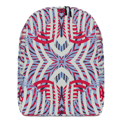 Minimalist Backpack- African Motif Pattern I