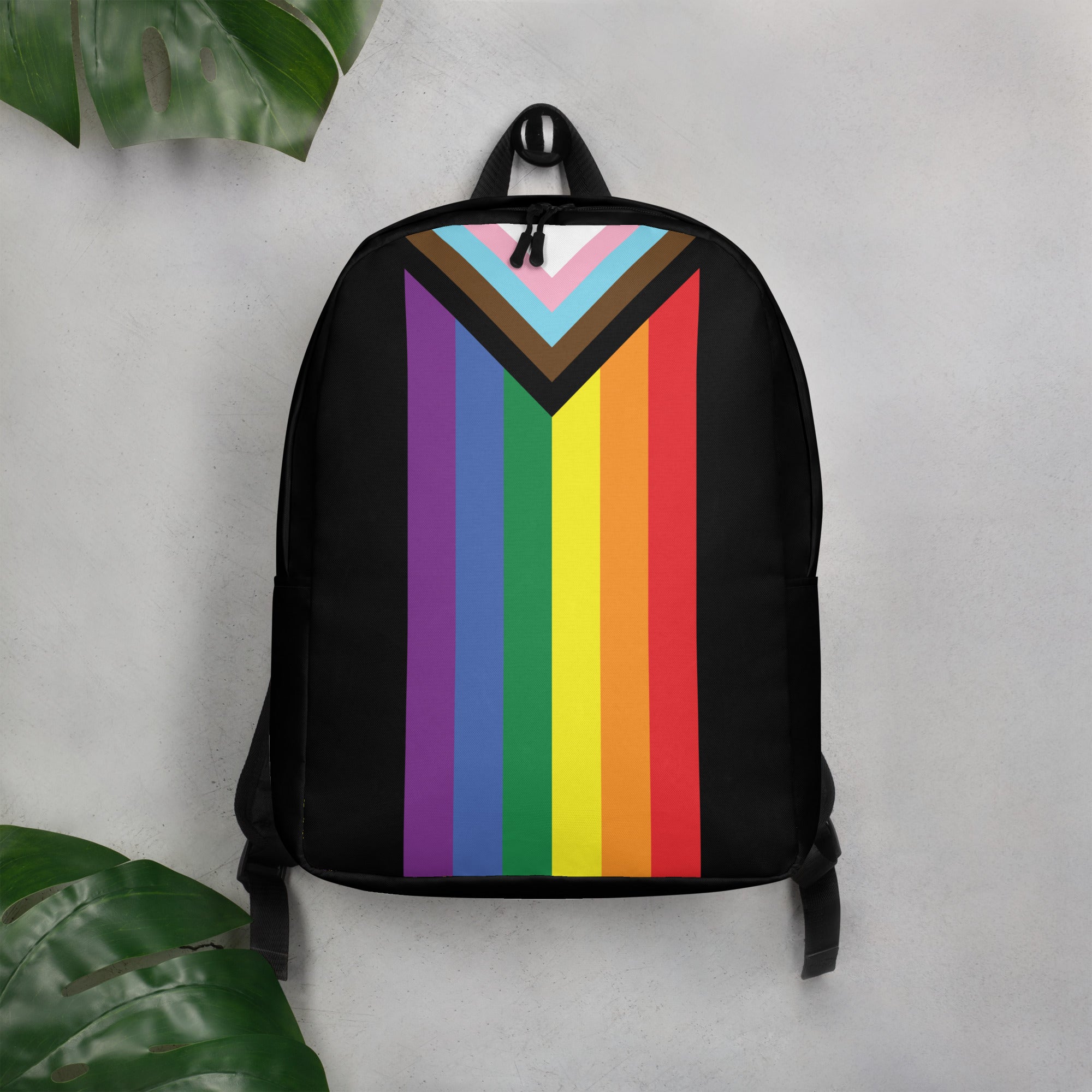 Minimalist Backpack- Progressive Pride