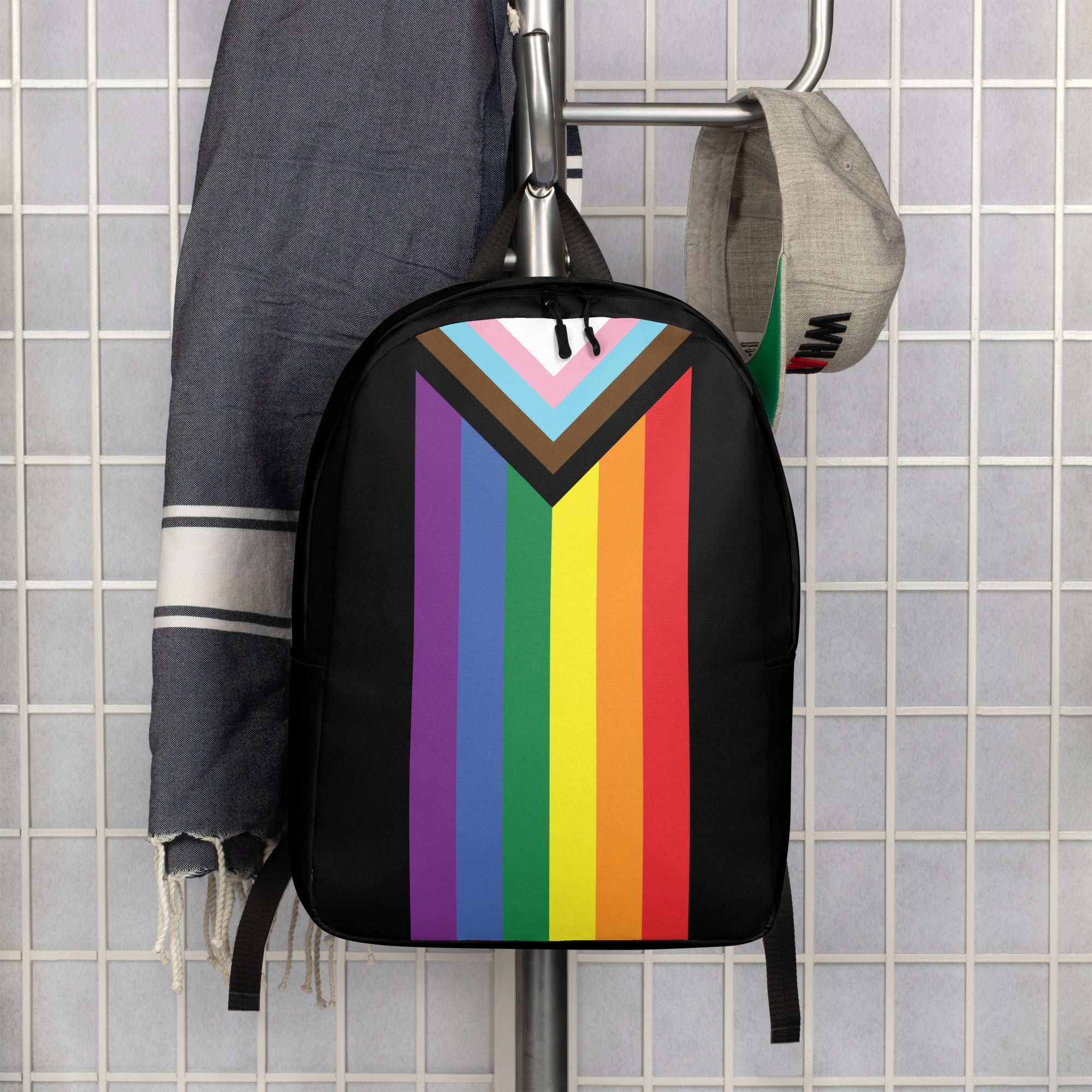 Minimalist Backpack- Progressive Pride