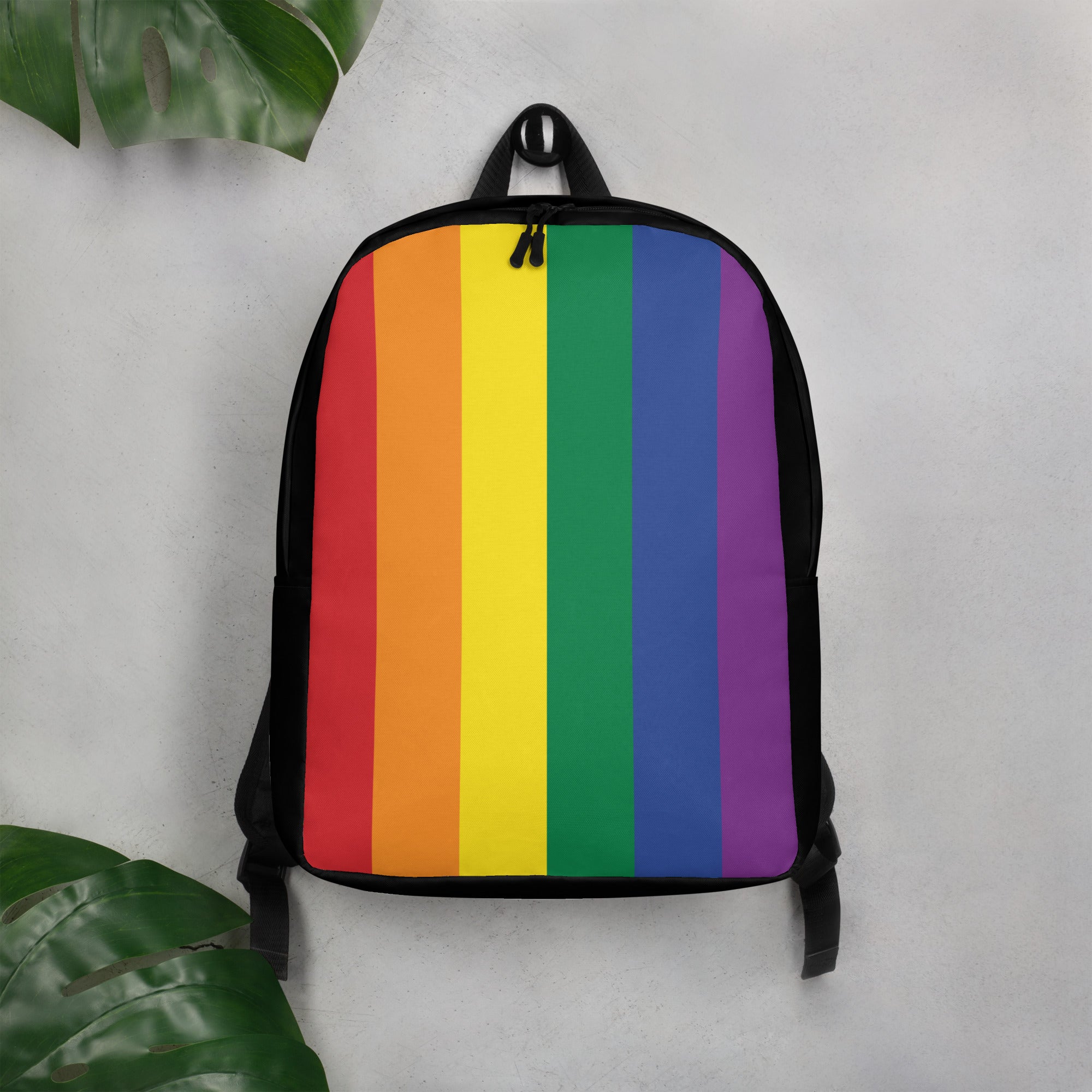 Minimalist Backpack- Pride Rainbow