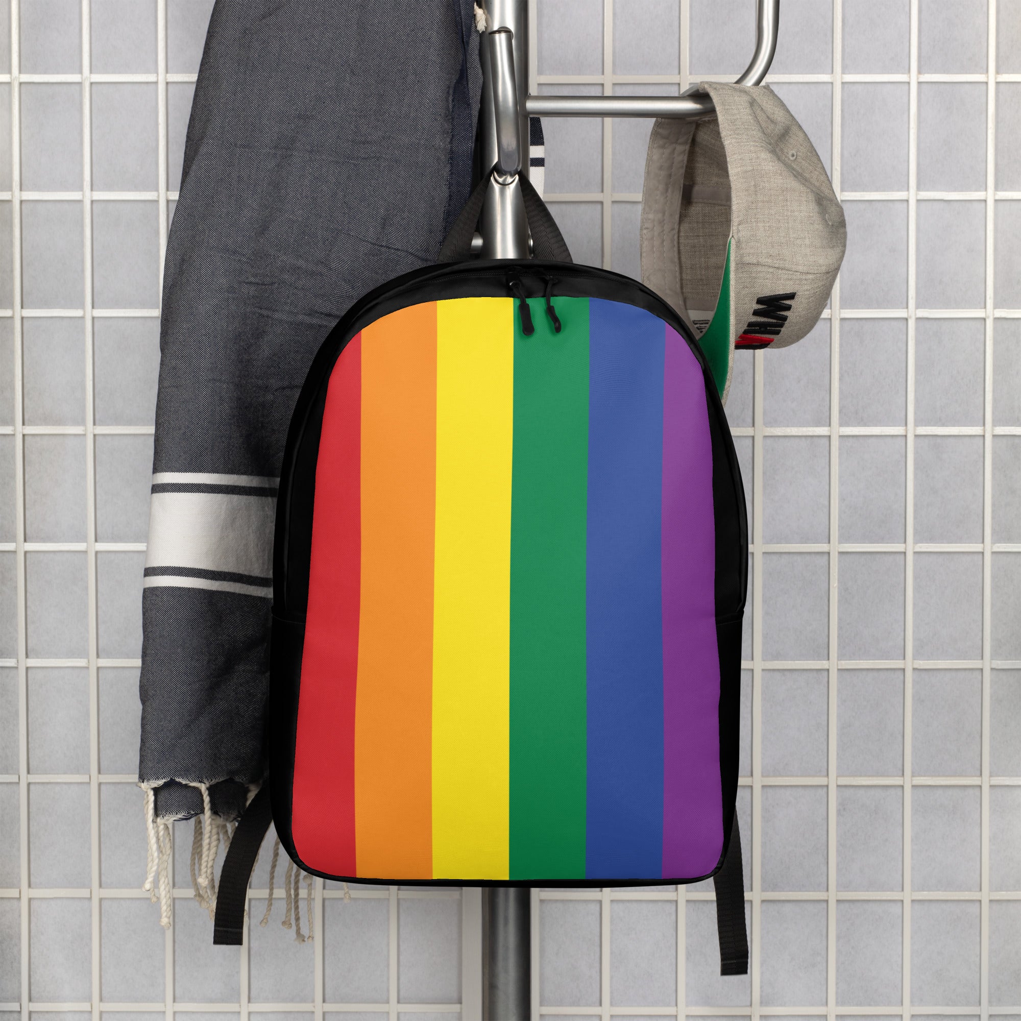 Minimalist Backpack- Pride Rainbow