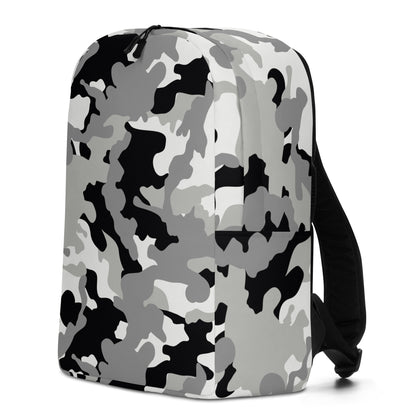Minimalist Backpack- Camo Black And Grey