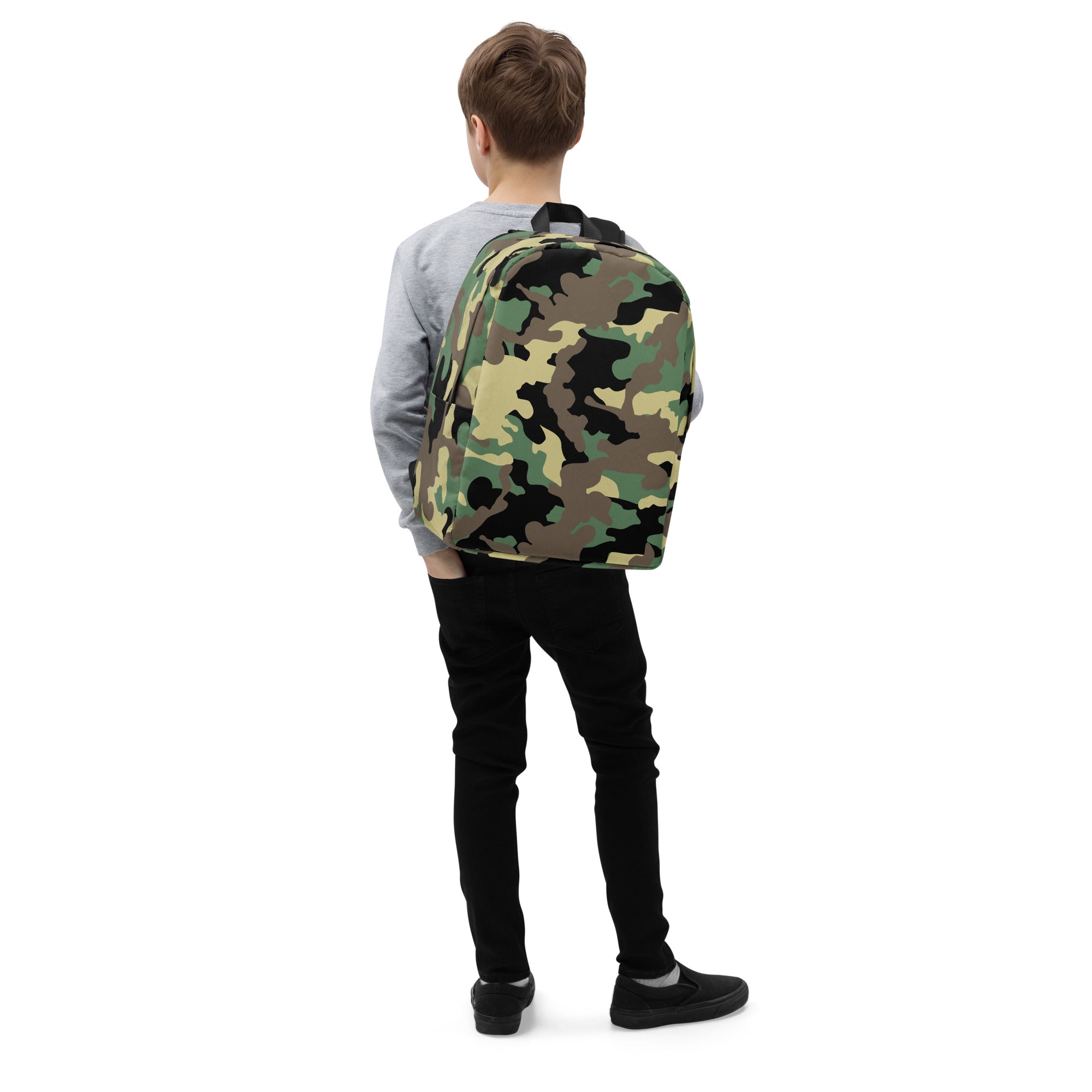 Minimalist Backpack- Camo Green