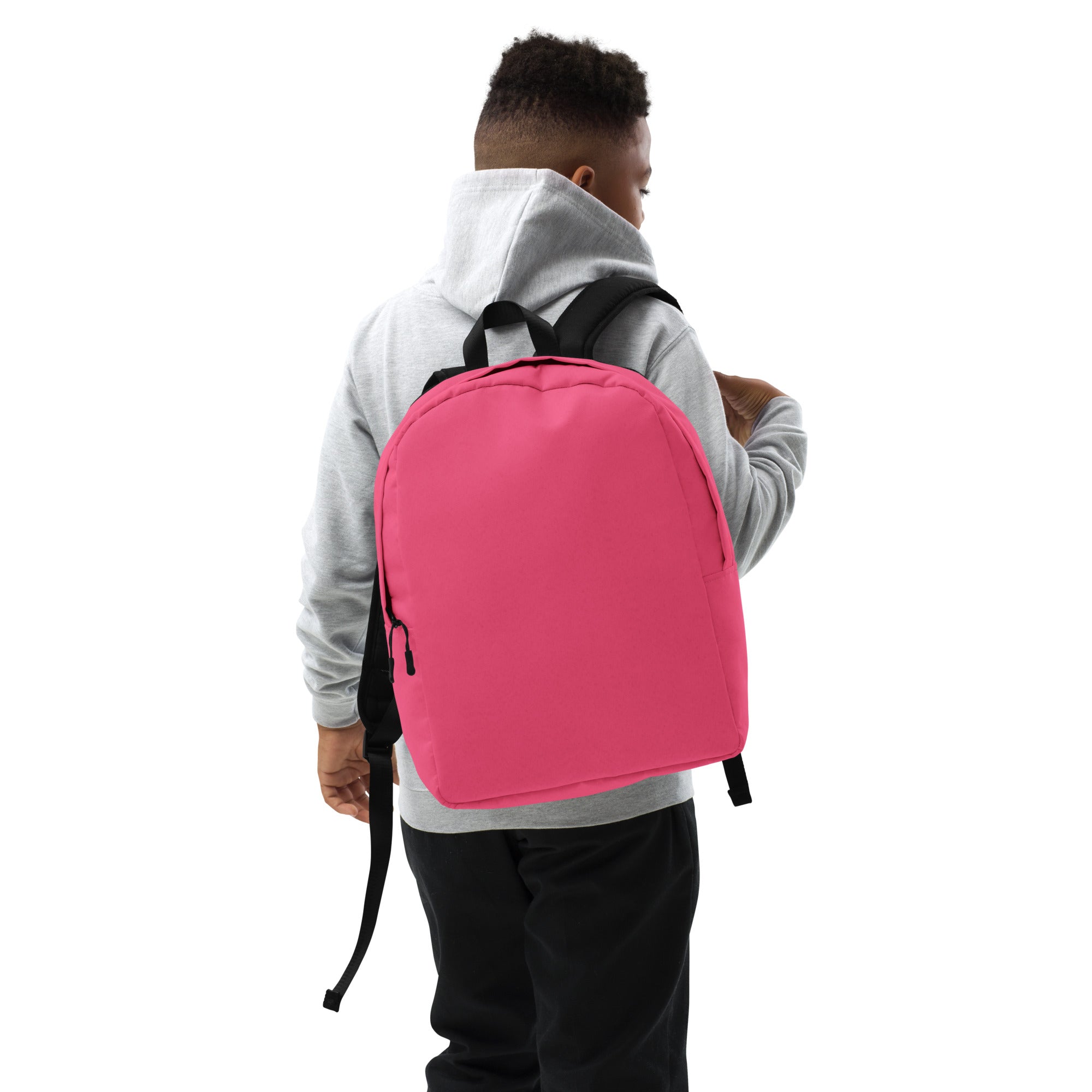 Minimalist Backpack- Pink